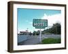Retro Sign in USA-Salvatore Elia-Framed Photographic Print