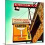 Retro Sign in USA-Salvatore Elia-Mounted Photographic Print