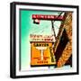 Retro Sign in USA-Salvatore Elia-Framed Photographic Print