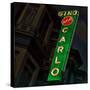 Retro Sign in USA-Salvatore Elia-Stretched Canvas