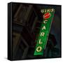 Retro Sign in USA-Salvatore Elia-Framed Stretched Canvas