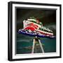 Retro Sign in USA-Salvatore Elia-Framed Photographic Print