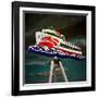 Retro Sign in USA-Salvatore Elia-Framed Photographic Print