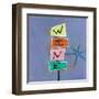 Retro Sign One-Jan Weiss-Framed Art Print