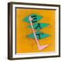 Retro Sign Two-Jan Weiss-Framed Art Print