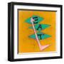 Retro Sign Two-Jan Weiss-Framed Art Print