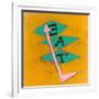 Retro Sign Two-Jan Weiss-Framed Art Print