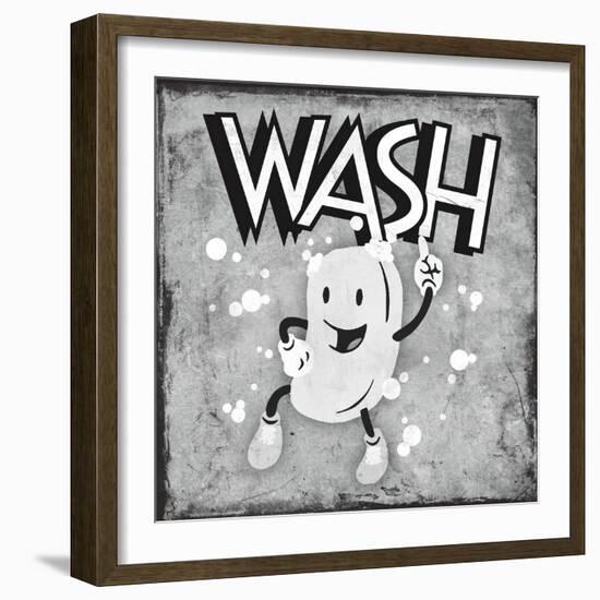 Retro Soap Dance-Marcus Prime-Framed Art Print