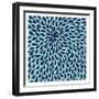 Retro Splash 1-Marcus Prime-Framed Art Print