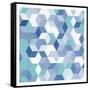 Retro Splash 1-Marcus Prime-Framed Stretched Canvas