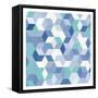 Retro Splash 1-Marcus Prime-Framed Stretched Canvas