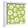 Retro Spring Daisies-Joanne Paynter Design-Framed Giclee Print