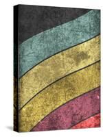 Retro Style Music Grunge Background-pashabo-Stretched Canvas