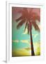 Retro Styled Hawaiian Palm Tree-Mr Doomits-Framed Photographic Print