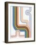 Retro Subway II Bright-Melissa Averinos-Framed Art Print