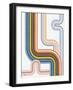 Retro Subway II Bright-Melissa Averinos-Framed Art Print