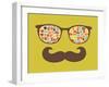 Retro Sunglasses With Reflection For Hipster-panova-Framed Art Print