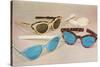 Retro Sunglasses-null-Stretched Canvas