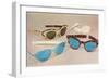 Retro Sunglasses-null-Framed Art Print