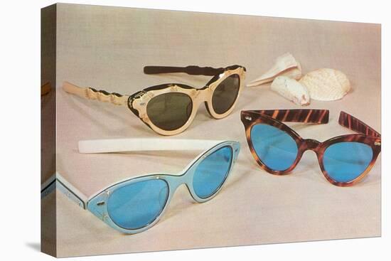 Retro Sunglasses-null-Stretched Canvas