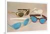 Retro Sunglasses-null-Framed Art Print