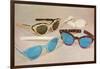 Retro Sunglasses-null-Framed Art Print