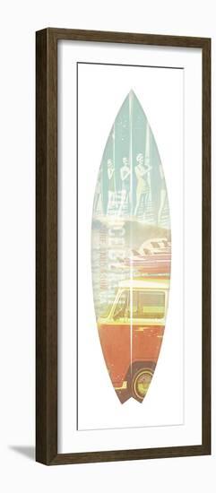 Retro Surf - Adventure-Rufus Coltrane-Framed Giclee Print