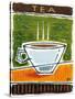 Retro Tea-Ken Daly-Stretched Canvas