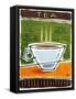 Retro Tea-Ken Daly-Framed Stretched Canvas