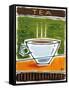 Retro Tea-Ken Daly-Framed Stretched Canvas