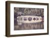 Retro Toned Picture of Suocui Bridge, Lijiang, China.-Maciej Bledowski-Framed Photographic Print