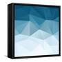 Retro Triangle Background-AnaMarques-Framed Stretched Canvas