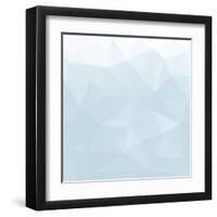 Retro Triangle Background-AnaMarques-Framed Art Print