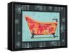 Retro Tub I-Pamela Desgrosellier-Framed Stretched Canvas