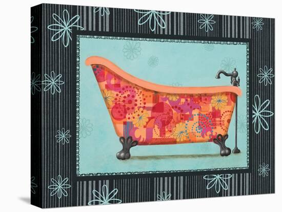 Retro Tub I-Pamela Desgrosellier-Stretched Canvas