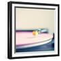 Retro Turntable with Pink Vinyl-Andrekart Photography-Framed Photographic Print