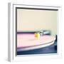 Retro Turntable with Pink Vinyl-Andrekart Photography-Framed Photographic Print