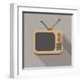 Retro Tv Set-YasnaTen-Framed Art Print