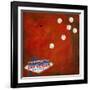 Retro Vegas-Jan Weiss-Framed Art Print