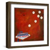 Retro Vegas-Jan Weiss-Framed Art Print