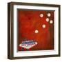 Retro Vegas-Jan Weiss-Framed Art Print