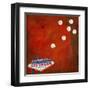 Retro Vegas-Jan Weiss-Framed Art Print