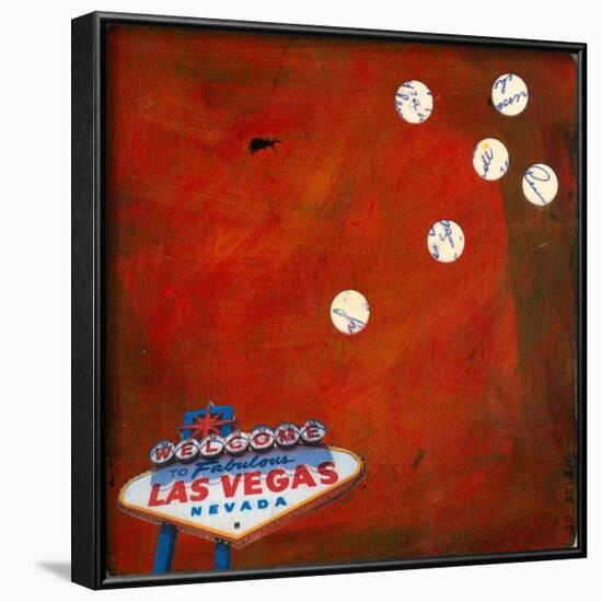 Retro Vegas-Jan Weiss-Framed Art Print