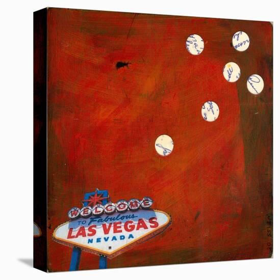 Retro Vegas-Jan Weiss-Stretched Canvas