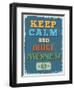 Retro Vintage Motivational Quote Poster. Vector Illustration-sibgat-Framed Premium Giclee Print