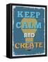 Retro Vintage Motivational Quote Poster. Vector Illustration-sibgat-Framed Stretched Canvas