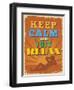 Retro Vintage Motivational Quote Poster. Vector Illustration-sibgat-Framed Art Print