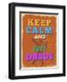 Retro Vintage Motivational Quote Poster. Vector Illustration-sibgat-Framed Art Print