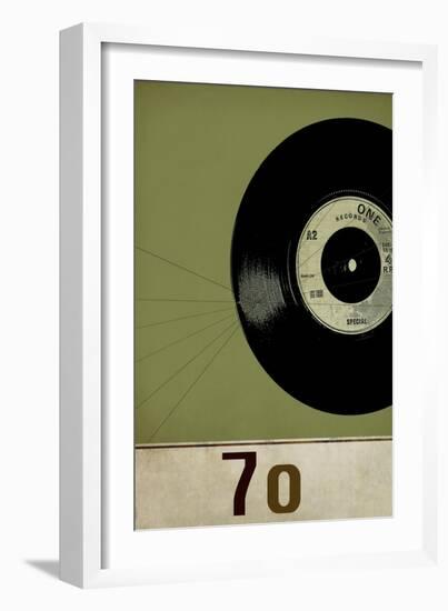 Retro Vinyl II-Sidney Paul & Co.-Framed Art Print