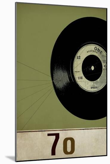 Retro Vinyl II-Sidney Paul & Co.-Mounted Art Print